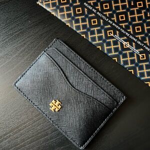 Tory Burch Black Card Holder